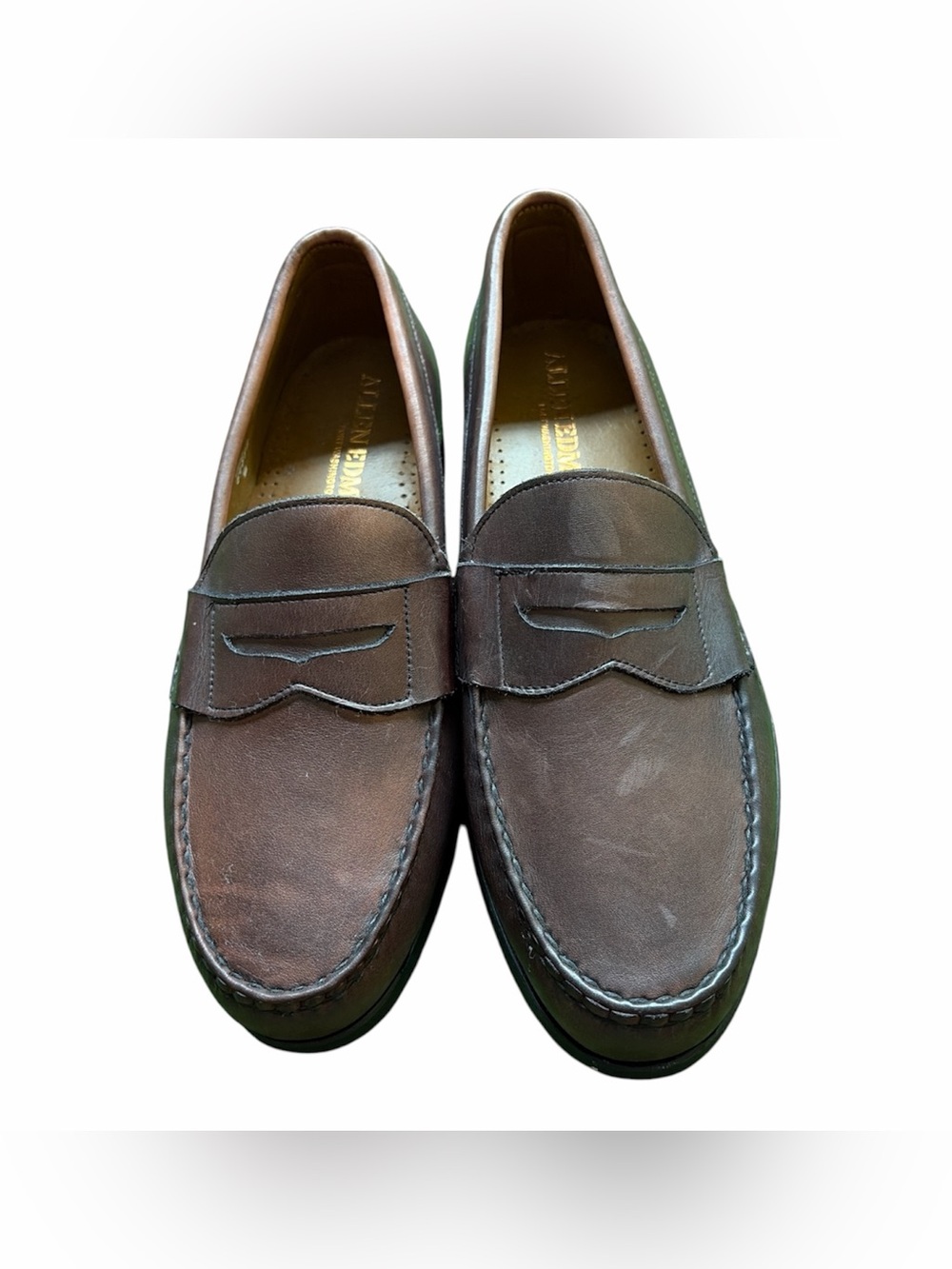 Allen Edmonds Brown Leather Penny Loafers